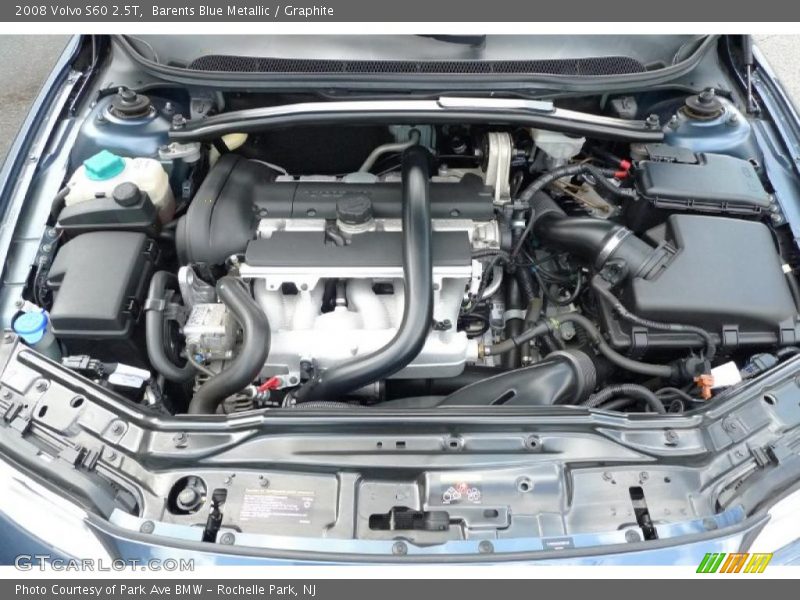 Barents Blue Metallic / Graphite 2008 Volvo S60 2.5T