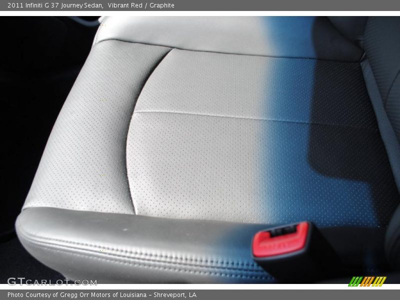 Vibrant Red / Graphite 2011 Infiniti G 37 Journey Sedan