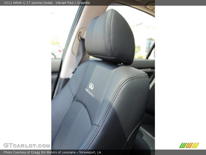 Vibrant Red / Graphite 2011 Infiniti G 37 Journey Sedan