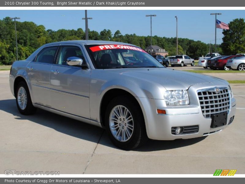 Bright Silver Metallic / Dark Khaki/Light Graystone 2010 Chrysler 300 Touring