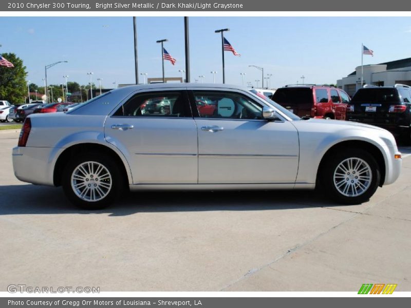 Bright Silver Metallic / Dark Khaki/Light Graystone 2010 Chrysler 300 Touring