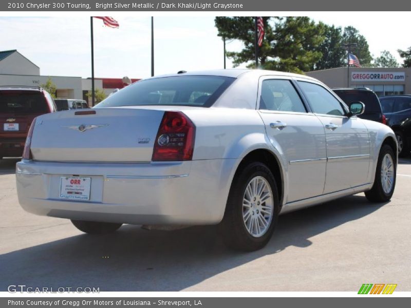 Bright Silver Metallic / Dark Khaki/Light Graystone 2010 Chrysler 300 Touring