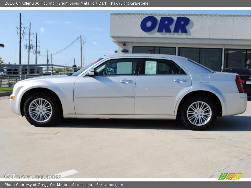 Bright Silver Metallic / Dark Khaki/Light Graystone 2010 Chrysler 300 Touring