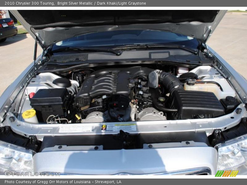 Bright Silver Metallic / Dark Khaki/Light Graystone 2010 Chrysler 300 Touring