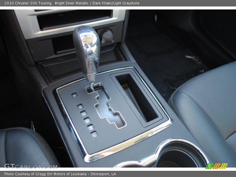 Bright Silver Metallic / Dark Khaki/Light Graystone 2010 Chrysler 300 Touring