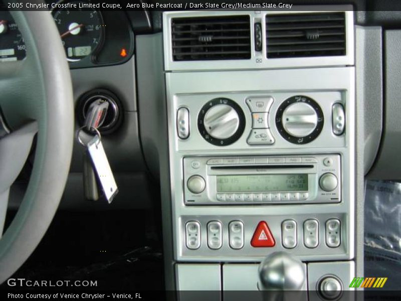 Aero Blue Pearlcoat / Dark Slate Grey/Medium Slate Grey 2005 Chrysler Crossfire Limited Coupe