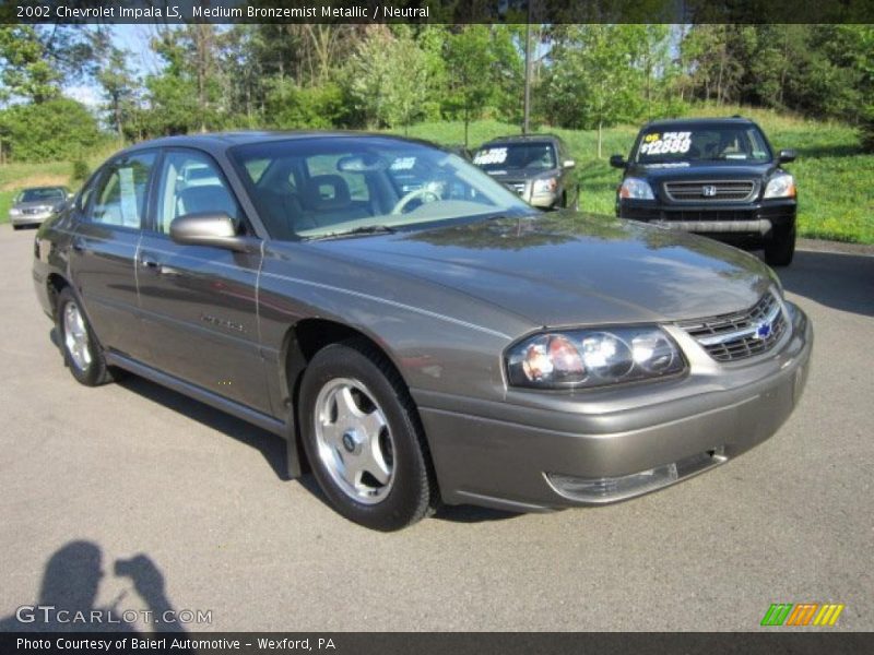 Medium Bronzemist Metallic / Neutral 2002 Chevrolet Impala LS