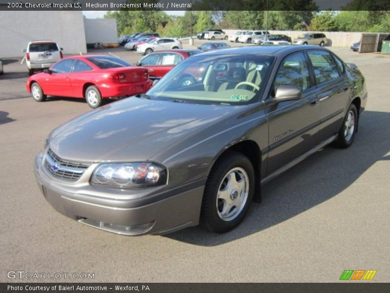 Medium Bronzemist Metallic / Neutral 2002 Chevrolet Impala LS