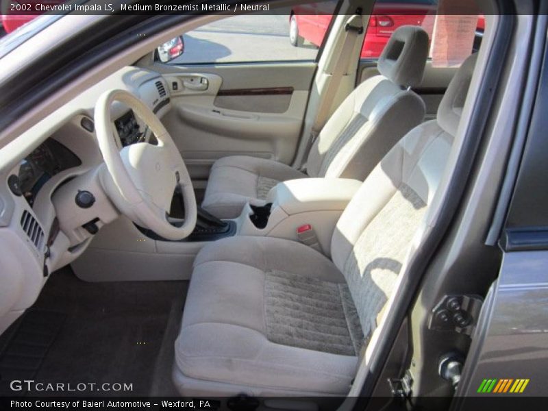 Medium Bronzemist Metallic / Neutral 2002 Chevrolet Impala LS