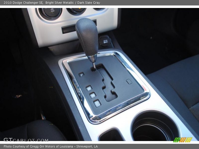 Bright Silver Metallic / Dark Slate Gray 2010 Dodge Challenger SE
