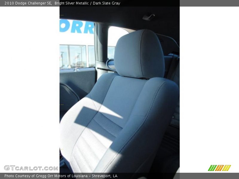 Bright Silver Metallic / Dark Slate Gray 2010 Dodge Challenger SE