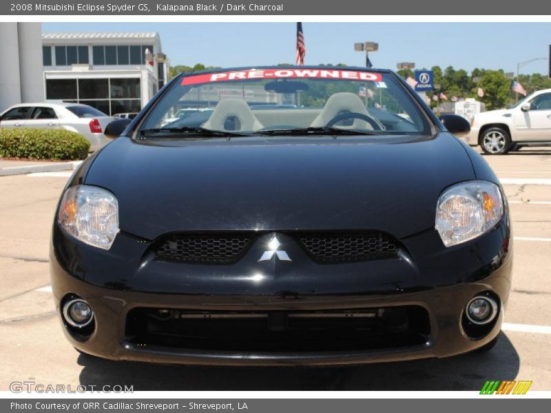Kalapana Black / Dark Charcoal 2008 Mitsubishi Eclipse Spyder GS