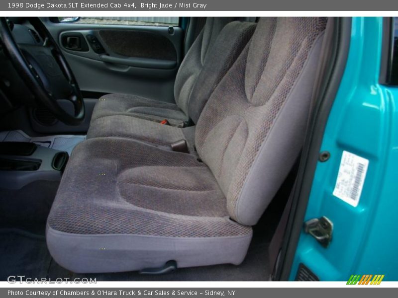  1998 Dakota SLT Extended Cab 4x4 Mist Gray Interior