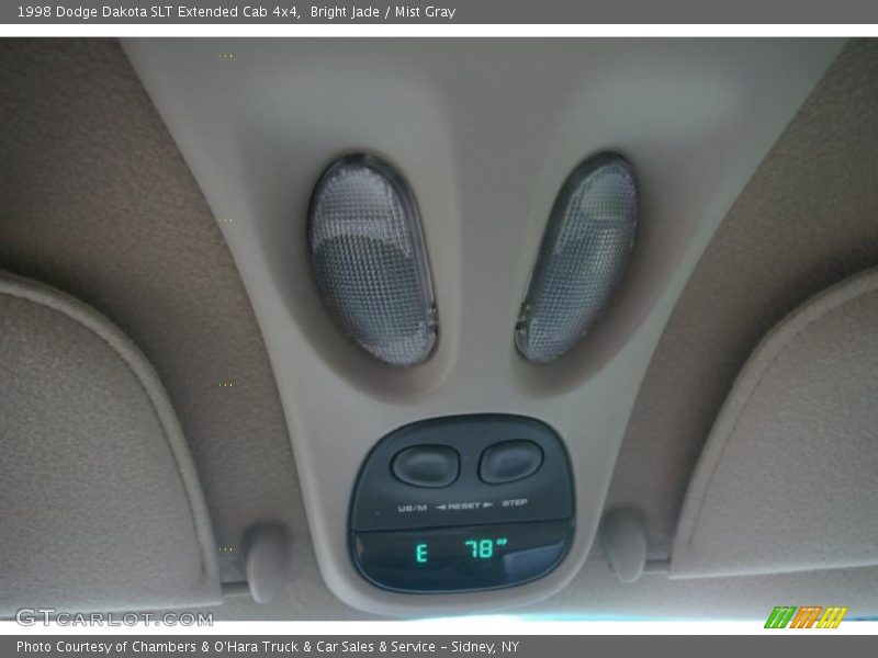 Bright Jade / Mist Gray 1998 Dodge Dakota SLT Extended Cab 4x4