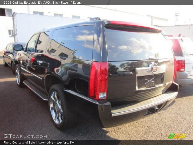 Black Raven / Ebony 2008 Cadillac Escalade ESV AWD