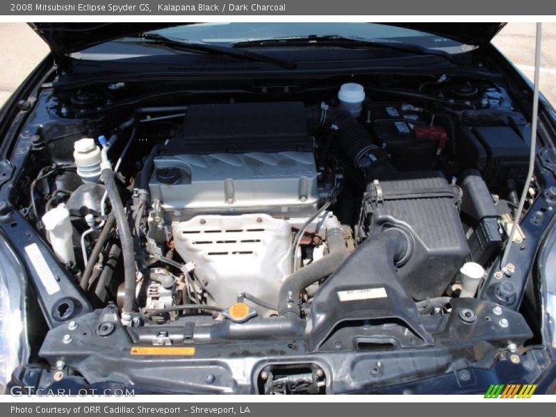 Kalapana Black / Dark Charcoal 2008 Mitsubishi Eclipse Spyder GS