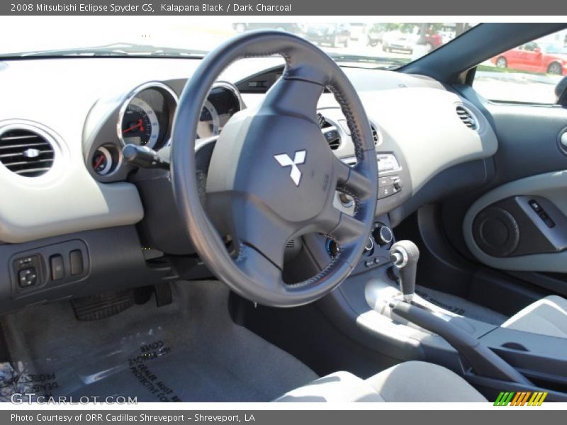 Kalapana Black / Dark Charcoal 2008 Mitsubishi Eclipse Spyder GS