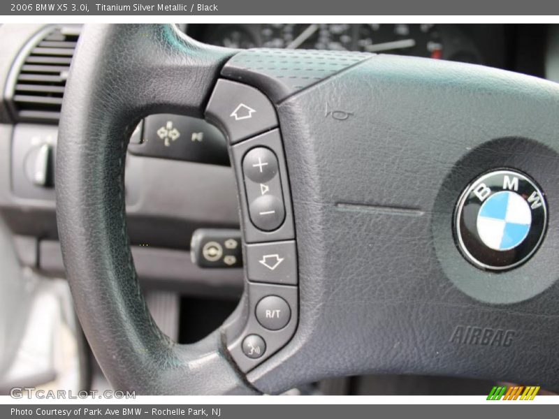 Titanium Silver Metallic / Black 2006 BMW X5 3.0i