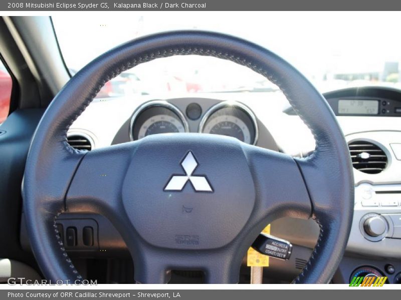 Kalapana Black / Dark Charcoal 2008 Mitsubishi Eclipse Spyder GS