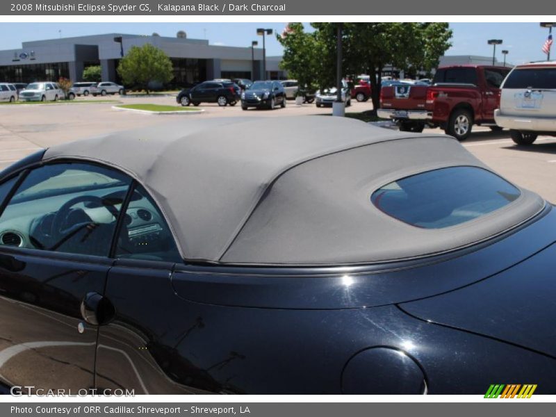 Kalapana Black / Dark Charcoal 2008 Mitsubishi Eclipse Spyder GS