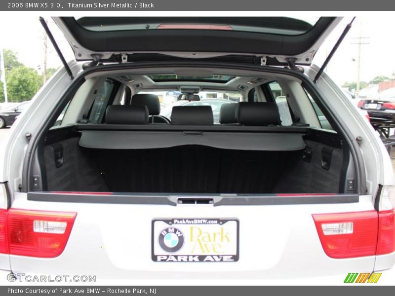 Titanium Silver Metallic / Black 2006 BMW X5 3.0i