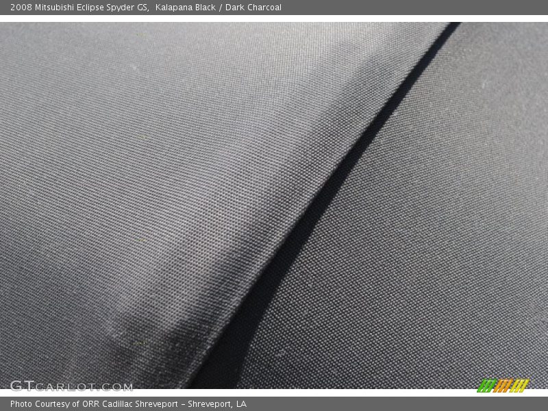 Kalapana Black / Dark Charcoal 2008 Mitsubishi Eclipse Spyder GS