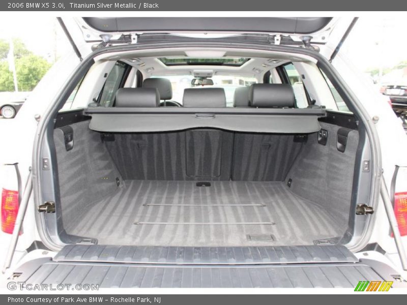 Titanium Silver Metallic / Black 2006 BMW X5 3.0i