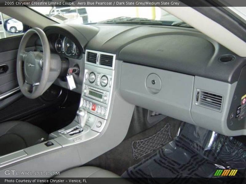 Aero Blue Pearlcoat / Dark Slate Grey/Medium Slate Grey 2005 Chrysler Crossfire Limited Coupe