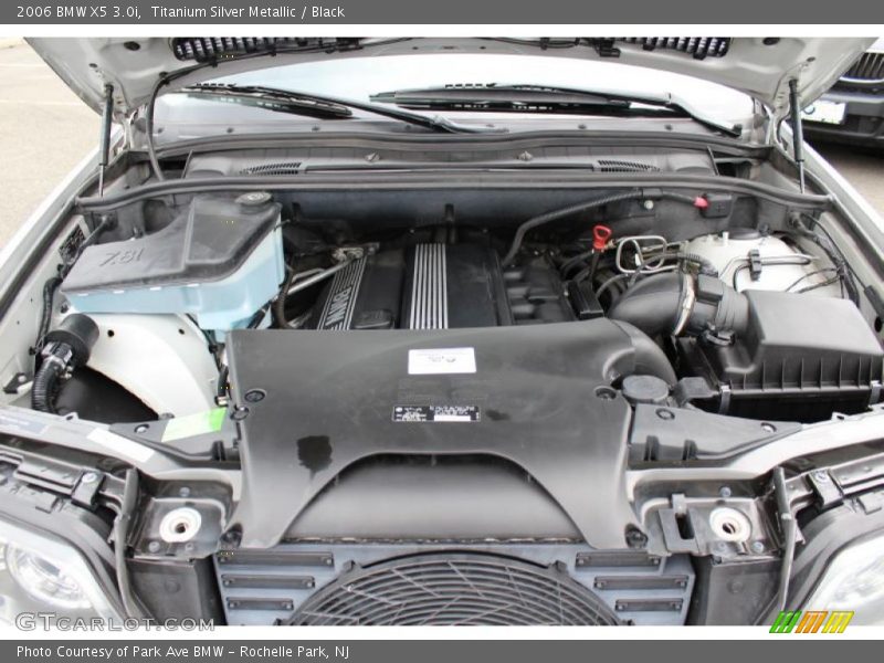 Titanium Silver Metallic / Black 2006 BMW X5 3.0i