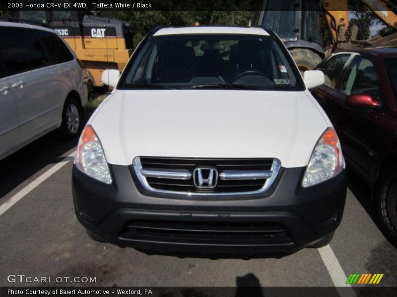 Taffeta White / Black 2003 Honda CR-V EX 4WD
