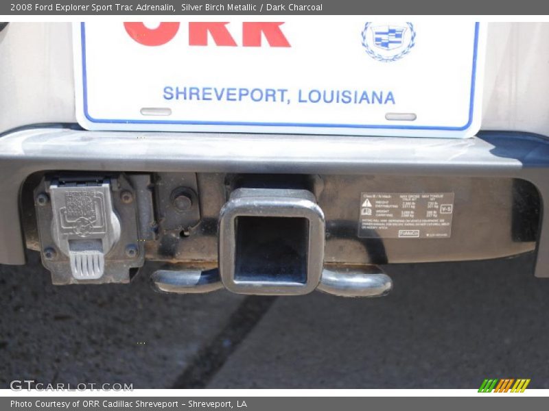Silver Birch Metallic / Dark Charcoal 2008 Ford Explorer Sport Trac Adrenalin
