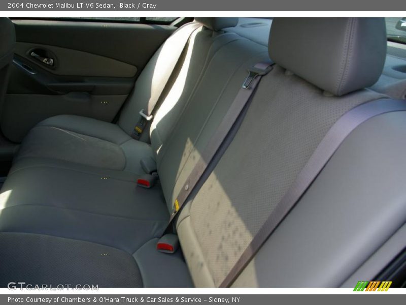 Black / Gray 2004 Chevrolet Malibu LT V6 Sedan
