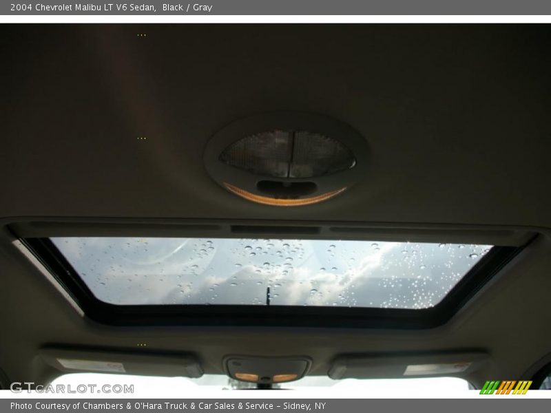 Black / Gray 2004 Chevrolet Malibu LT V6 Sedan