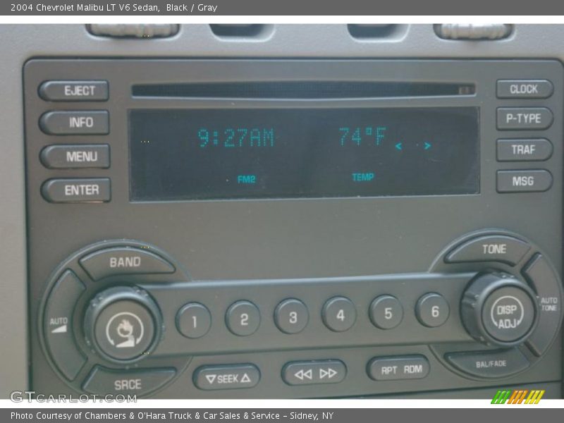 Black / Gray 2004 Chevrolet Malibu LT V6 Sedan