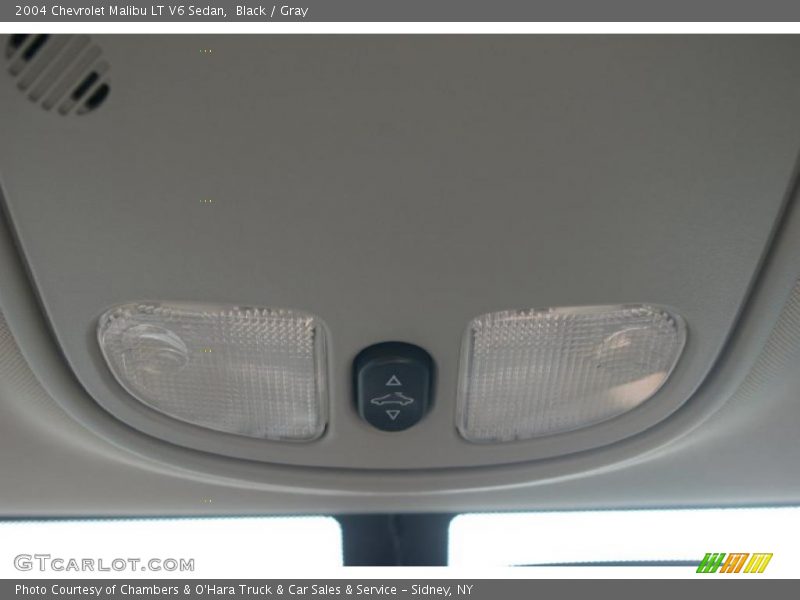 Black / Gray 2004 Chevrolet Malibu LT V6 Sedan