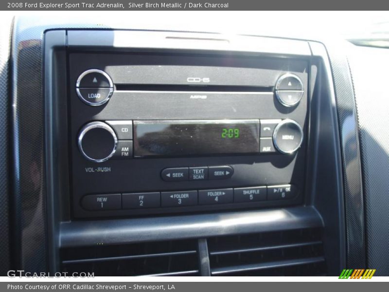 Audio System of 2008 Explorer Sport Trac Adrenalin