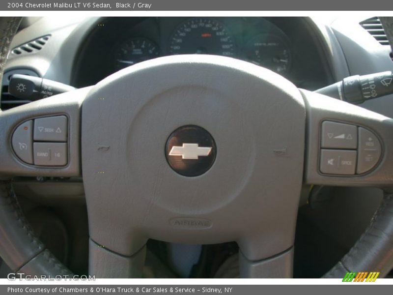 Black / Gray 2004 Chevrolet Malibu LT V6 Sedan