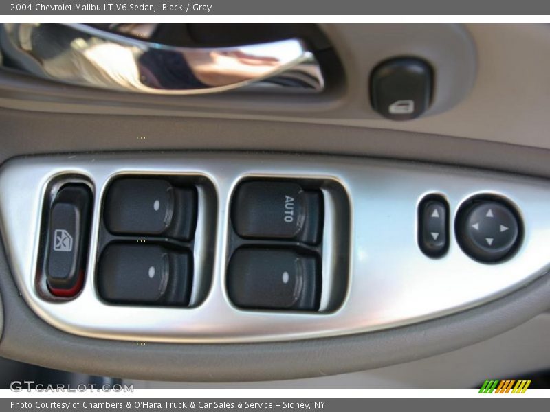 Black / Gray 2004 Chevrolet Malibu LT V6 Sedan