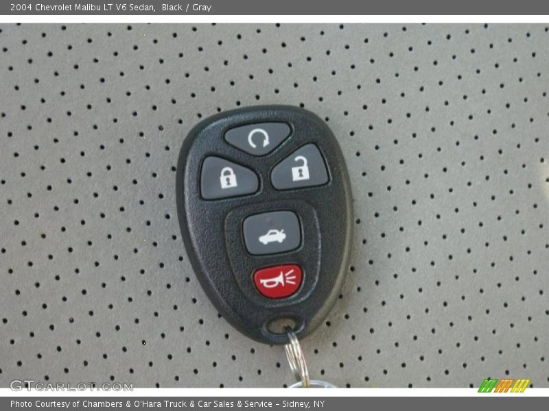 Black / Gray 2004 Chevrolet Malibu LT V6 Sedan
