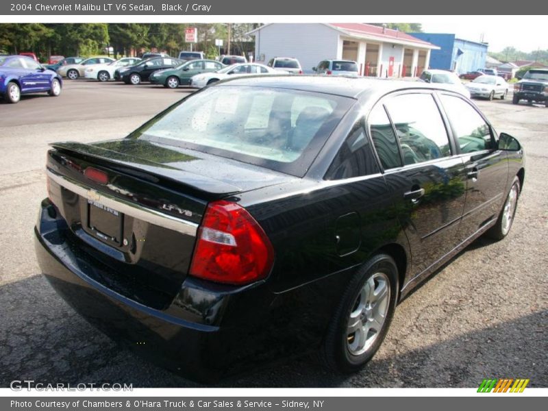 Black / Gray 2004 Chevrolet Malibu LT V6 Sedan