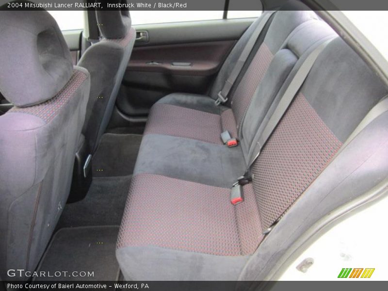  2004 Lancer RALLIART Black/Red Interior