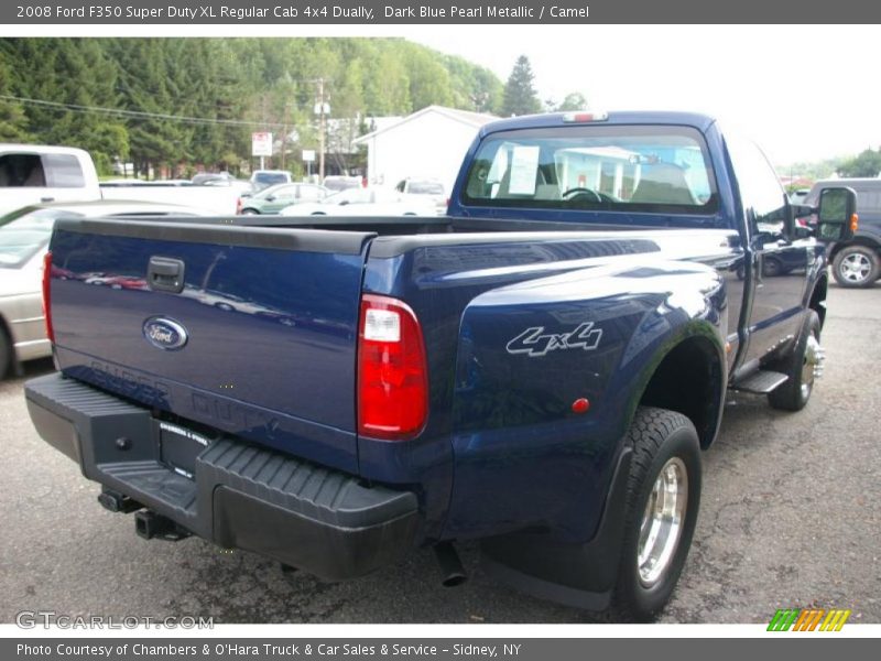  2008 F350 Super Duty XL Regular Cab 4x4 Dually Dark Blue Pearl Metallic