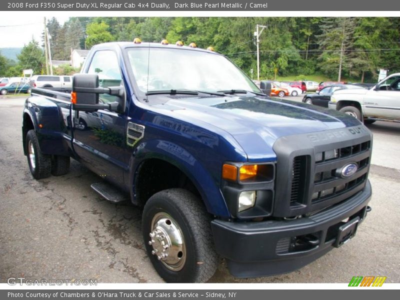 Front 3/4 View of 2008 F350 Super Duty XL Regular Cab 4x4 Dually
