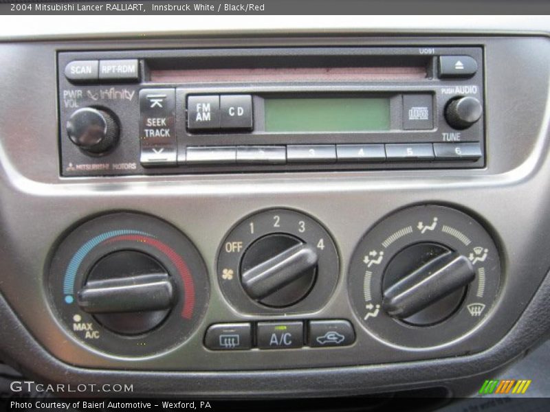 Controls of 2004 Lancer RALLIART