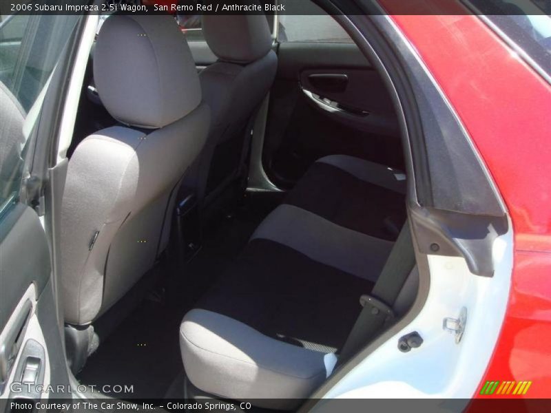 San Remo Red / Anthracite Black 2006 Subaru Impreza 2.5i Wagon