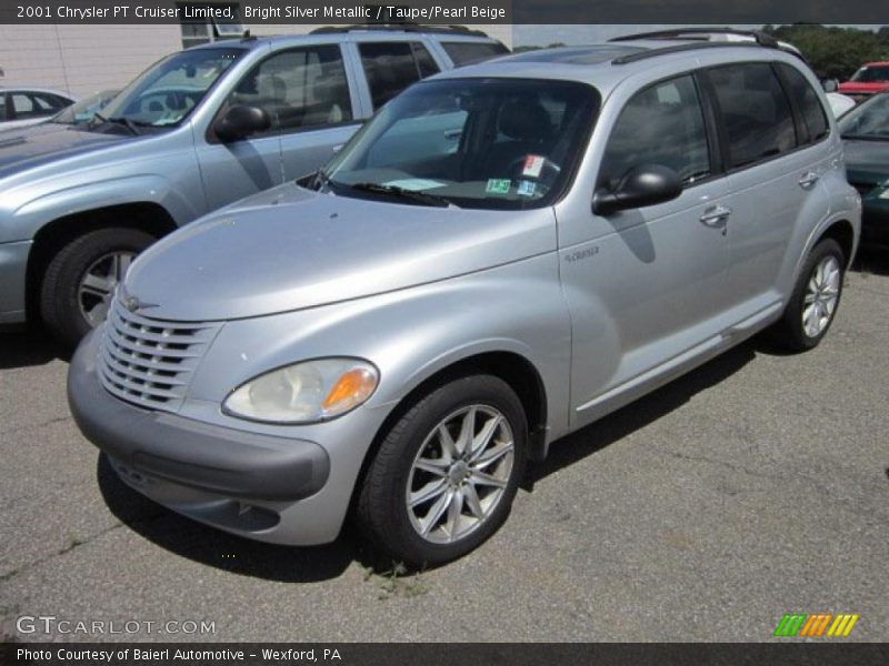 Bright Silver Metallic / Taupe/Pearl Beige 2001 Chrysler PT Cruiser Limited