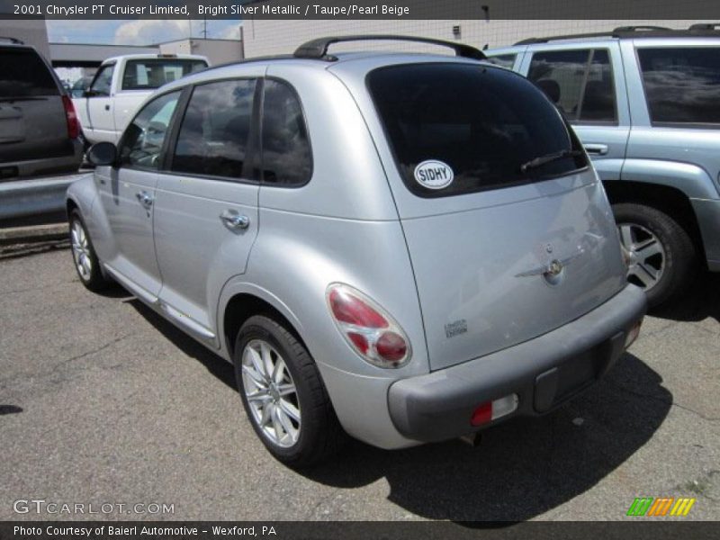 Bright Silver Metallic / Taupe/Pearl Beige 2001 Chrysler PT Cruiser Limited