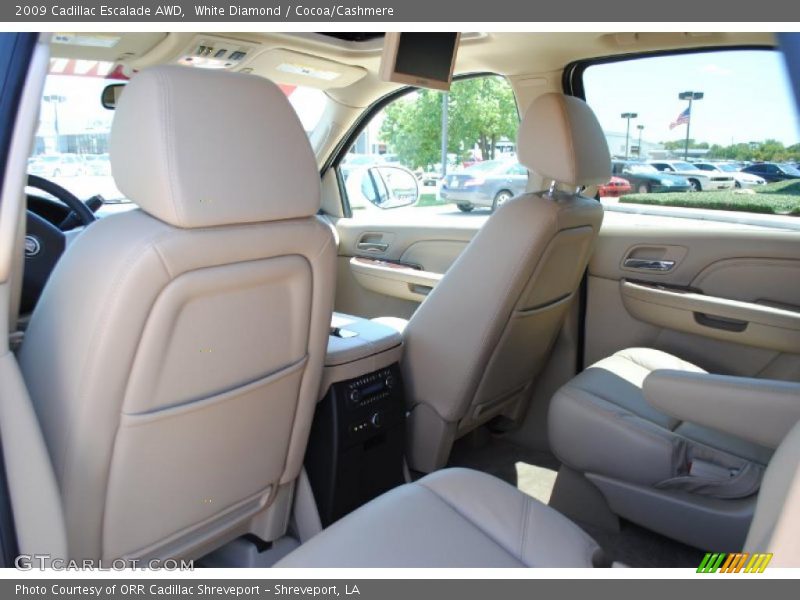 White Diamond / Cocoa/Cashmere 2009 Cadillac Escalade AWD