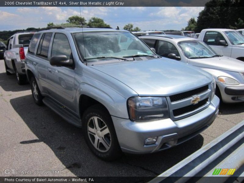 Silver Blue Metallic / Light Gray 2006 Chevrolet TrailBlazer LT 4x4