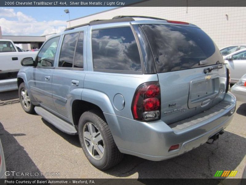 Silver Blue Metallic / Light Gray 2006 Chevrolet TrailBlazer LT 4x4
